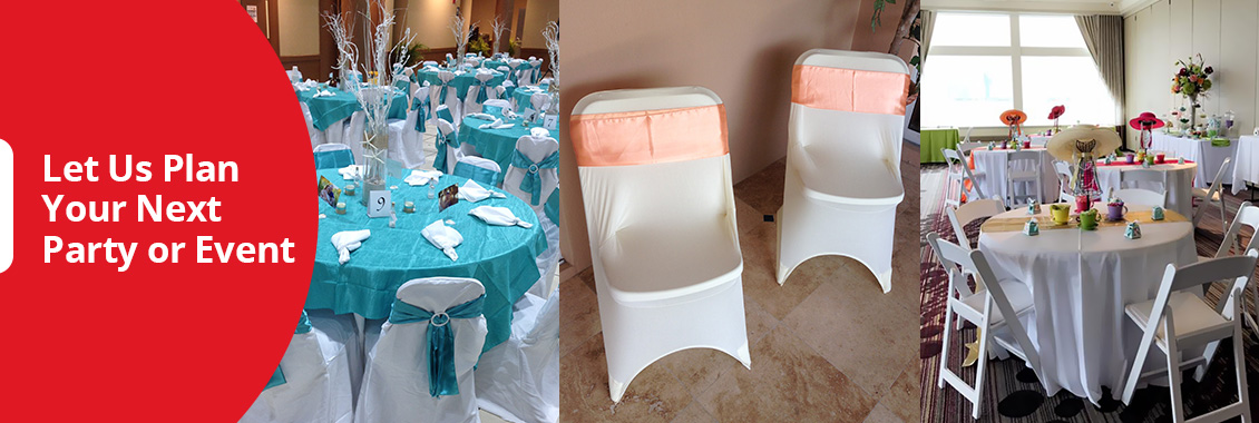 Variety of Options for Our Cutler Bay Party Rentals for Weddings, Gatherings, Private or Corporate Events