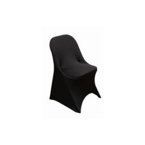 Folding Spandex Chair Cover Black